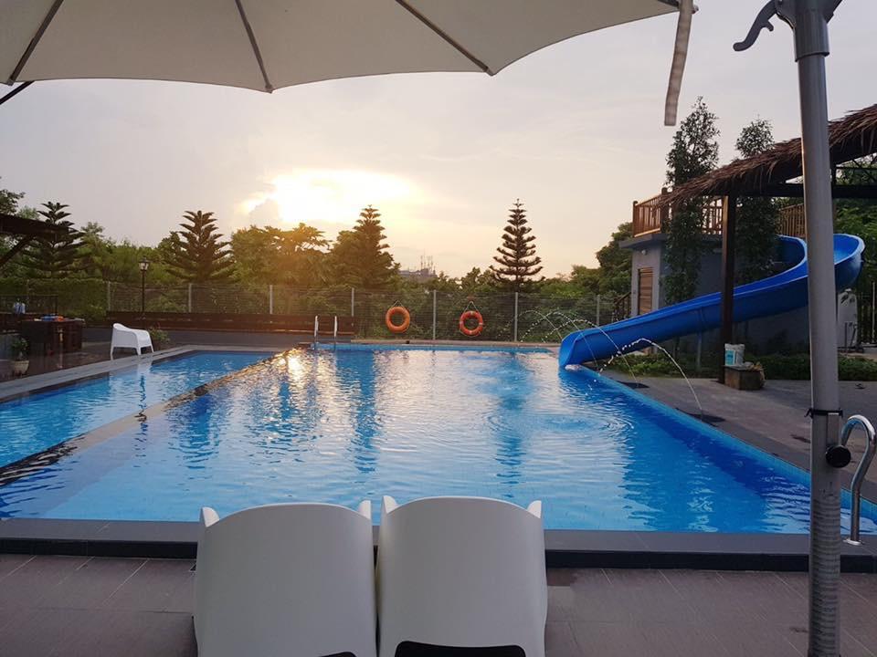 Kluang Container Swimming Pool Hotel Dış mekan fotoğraf