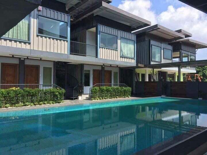 Kluang Container Swimming Pool Hotel Dış mekan fotoğraf